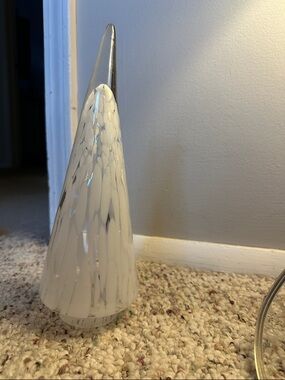 Hand Blown Poland Art Glass CHRISTMAS TREE